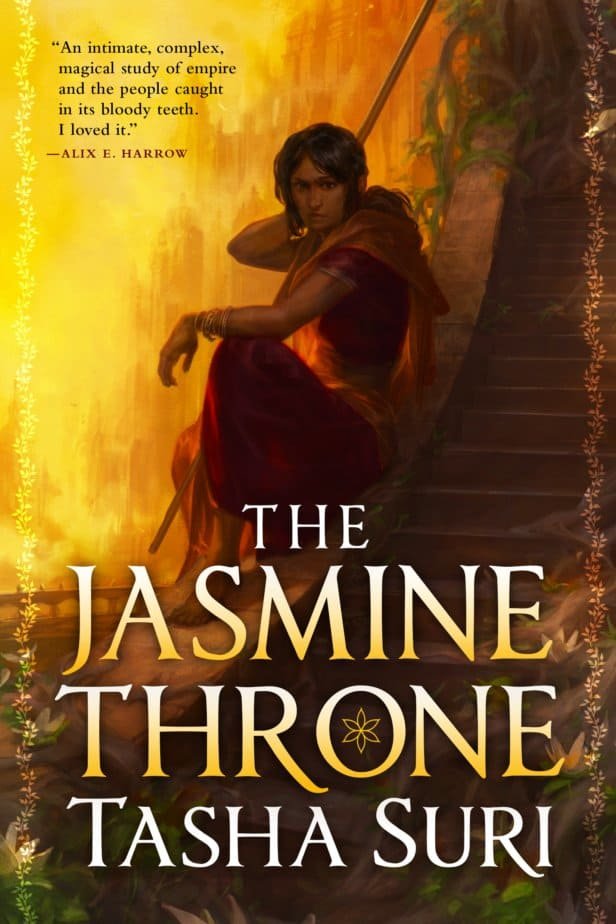 The jasmine throne cover
