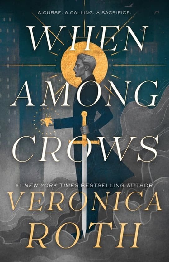 When among crows by Veronica Roth book cover